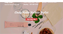 Desktop Screenshot of cindykoder.com